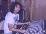 Mixing the Sound Sculpture NYC recording session that became Quartet & Solo, in Mahopac, NY 1993 - click to enlarge