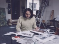 Doing Research in Art Studio, 2003. - click to enlarge